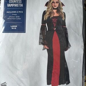 Countess Vampiretta Black and Red Costume